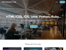 Tablet Screenshot of program.com
